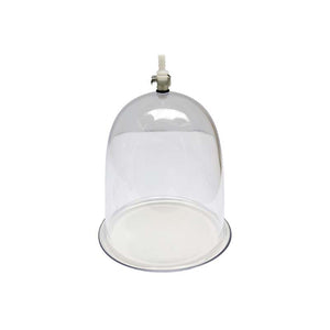 Airlock connector for breast cup with non-return valve