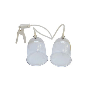 iMEDiHelp BustBeauty breast enlargement system with two vacuum cups and manual pump