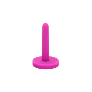 Softilate Silk Size 1 Vaginal Dilator made from smooth medical-grade silicone, 2.8 inch beginner dilator for vaginismus and pelvic pain therapy