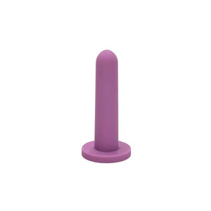 Softilate Silk Size 4 Vaginal Dilator made from smooth medical-grade silicone, 3.8 inch dilator for vaginismus therapy, pelvic pain relief, and vaginal atrophy treatment