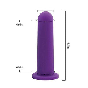 Softilate Silk Size 8 Vaginal Dilator 6.5 x 1.5 inches, comfortable advanced silicone dilator for vaginismus, vaginal atrophy, gender affirmation therapy, and pelvic pain relief