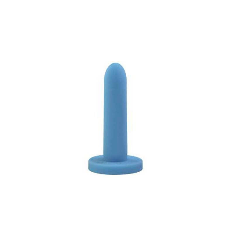Softilate Silk Size 3 Vaginal Dilator made from smooth medical-grade silicone, 3.5 inch dilator for vaginismus therapy, pelvic pain relief, and vaginal atrophy treatment