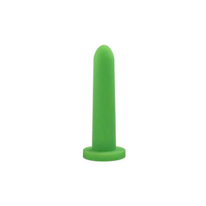 Softilate Silk Size 5 Vaginal Dilator made from smooth medical-grade silicone, 5.0 inch dilator for vaginismus therapy, pelvic pain relief, and vaginal atrophy treatment