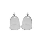 Airlock vacuum breast cups quick release pressure control feature