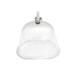 High quality buttock cup with quick release airlock connector and non-return valve.