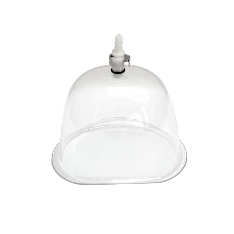 High quality buttock cup with quick release airlock connector and non-return valve.