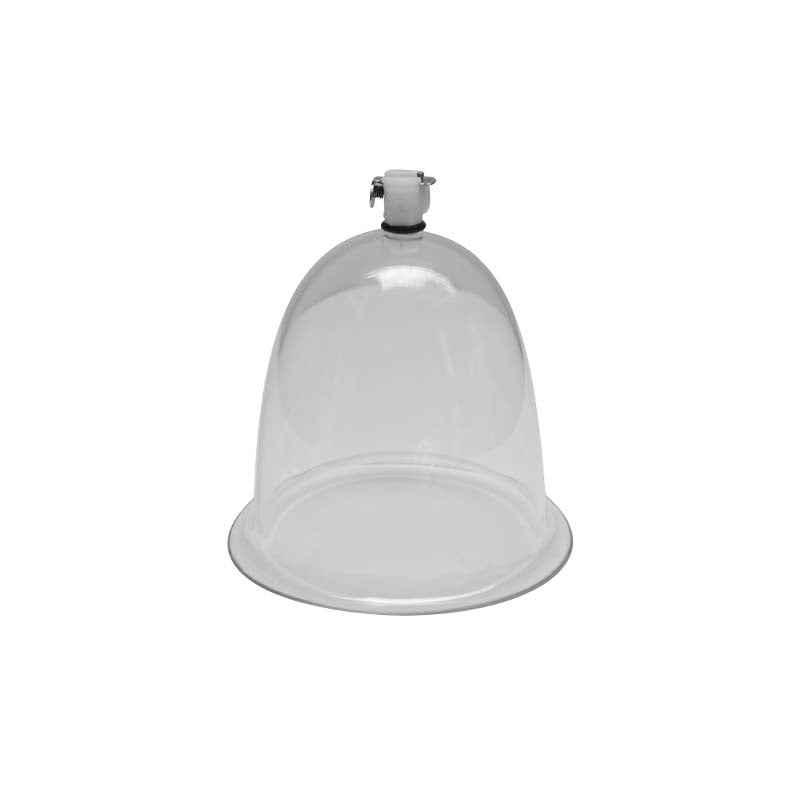 Contoured airlock breast cup with quick release valve for vacuum suction