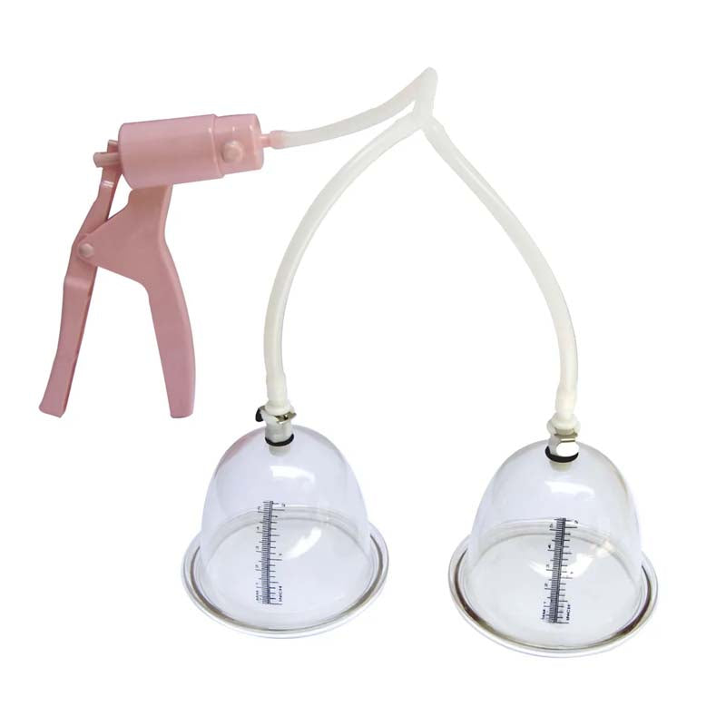 iMEDiHelp breast enlargement polycarbonate cups with silicone tubing for safe breast enhancement