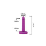 Softilate Silk Size 1 Vaginal Dilator 2.8 x 0.45 inches, trusted by physical therapists for beginners in dilator therapy for painful sex, post-surgery recovery, and gender affirmation