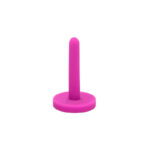 Softilate Silk Size 1 Vaginal Dilator made from smooth medical-grade silicone, 2.8 inch beginner dilator for vaginismus and pelvic pain therapy