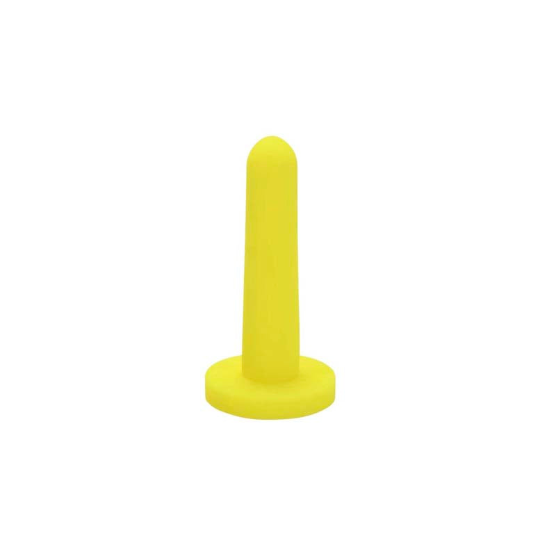 Softilate Silk Size 2 Vaginal Dilator made from smooth medical-grade silicone, 3.1 inch dilator for vaginismus, pelvic pain, and vaginal atrophy therapy