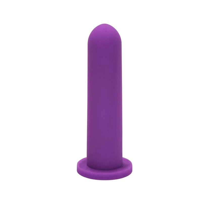 Softilate Silk Size 8 Vaginal Dilator, 6.5 inch premium medical-grade silicone, ideal for advanced vaginal dilator therapy, post-surgery recovery, and pelvic muscle training