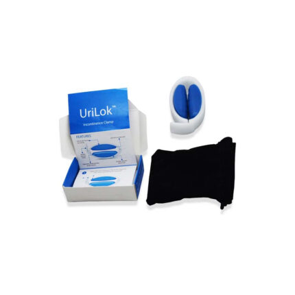 UriLok Male Incontinence Clamp with adjustable pressure and silicone cushions for comfort