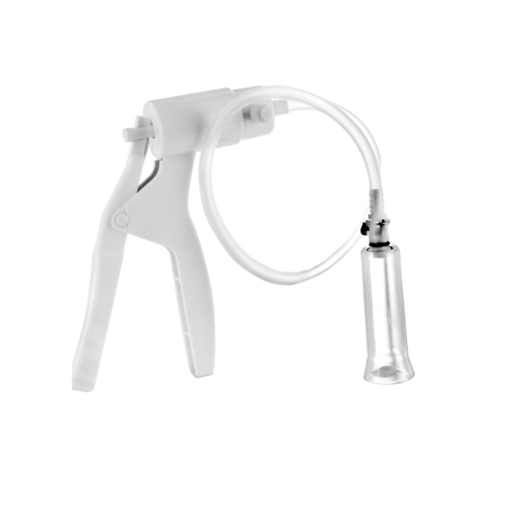 Premium Clitoral Pump Kit with Hand Pump Premium clitoral pump kit with suction cylinder and hand pump device
