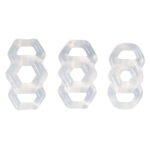 hex erection band with easy removal handles