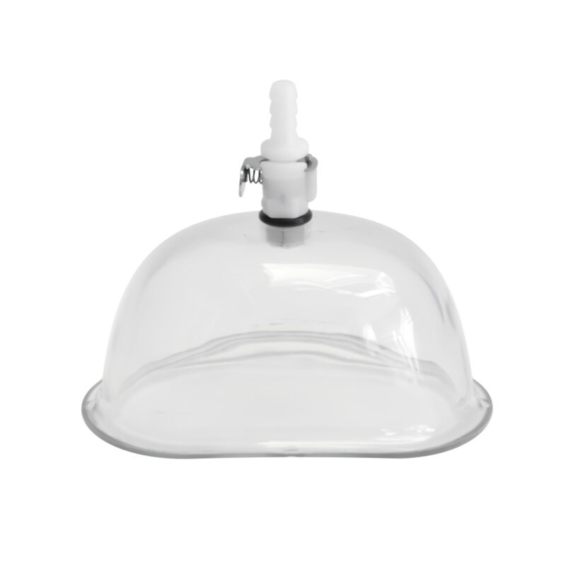 Airlock pussy pump system transparent vacuum stimulation device