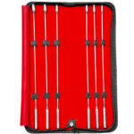 Intro Rosebud Urethral Sound Kit 6 piece stainless steel set